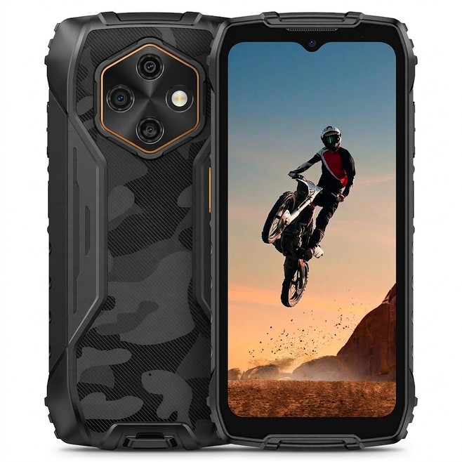 Smartphone Durci 4G Android 15 8 Go 256 Go Batterie 10200 mAh IP68 IP69K Écran 120 Hz - www.yonis-shop.com