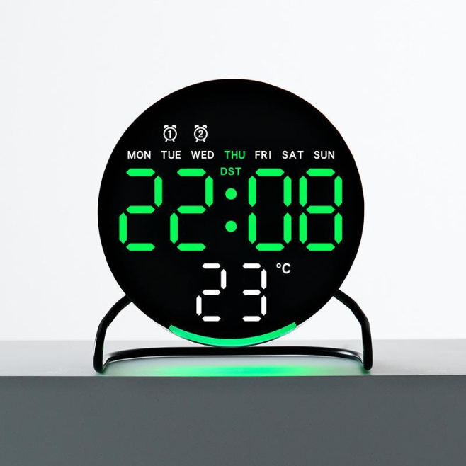 Réveil Numérique LED Multifonction Avec Alarme Veilleuse Tactile Luminosité Automatique Et Affichage Température - www.yonis-...