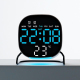 Réveil Numérique LED Multifonction Avec Veilleuse Bleue Luminosité Automatique Et Affichage Température Fahrenheit Celsius