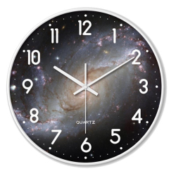 Horloge Murale Silencieuse À Quartz 30 Cm Pour Maison Et Bureau Avec Pose Sans Perçage