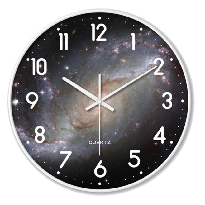Horloge Murale Silencieuse À Quartz 30 Cm Pour Maison Et Bureau Avec Pose Sans Perçage - www.yonis-shop.com