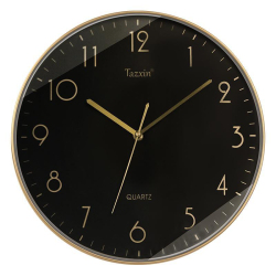 Horloge Murale À Quartz Silencieuse 30 Cm Pour Maison Et Bureau Fixation Sans Trace Précision De ±30 Secondes Par Mois