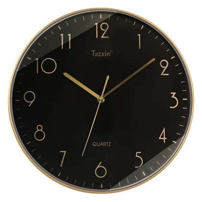 Horloge Murale À Quartz Silencieuse 30 Cm Pour Maison Et Bureau Fixation Sans Trace Précision De ±30 Secondes Par Mois - www....