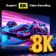 # Box TV Android 14 8 Go 128 Go Avec Télécommande Décodage 8K Sortie 4K 120 Hz WiFi 6 Et Ethernet Gigabit - www.yonis-shop.com