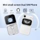 Téléphone Portable À Clapet Double SIM Pour Appels Avec Écran 1.8 Pouce Bluetooth FM Et Grandes Touches - www.yonis-shop.com