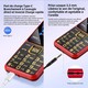 Téléphone Portable À Grosses Touches 4G Double SIM Avec Grandes Polices Batterie 2500 mAh Touche SOS Et Lampe LED - www.yonis...