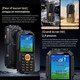 Téléphone Portable 4G Pour Senior Avec Batterie 16800mAh Grandes Touches Et Bouton SOS Double SIM - www.yonis-shop.com