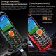 Téléphone Portable 4G Pour Senior Avec Batterie 16800mAh Grandes Touches Et Bouton SOS Double SIM - www.yonis-shop.com