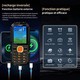 Téléphone Portable 4G Pour Senior Avec Batterie 16800mAh Grandes Touches Et Bouton SOS Double SIM - www.yonis-shop.com