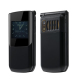 Téléphone Portable À Clapet 4G Double SIM Batterie 4800 mAh Fonction SOS Lampe Torche LED Écran 2.4 Pouces