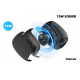 Enceinte Bluetooth Portable 15 W Pour Extérieur Étanche IPX6 Autonomie 6 À 8 Heures Batterie 3000 mAh Violette - www.yonis-sh...
