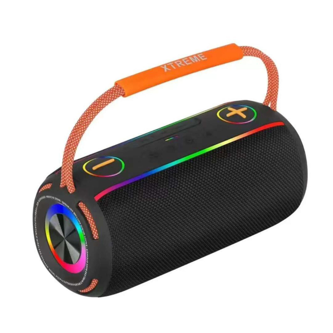 Enceinte Bluetooth Portable À Basses Profondes Étanche IPX5 Avec Radio FM Batterie 3000 mAh