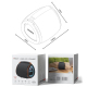 Enceinte Bluetooth Portable 8W Compacte Bluetooth 5.3 Avec Éclairage RGB Et Modes De Lecture Multiples - www.yonis-shop.com