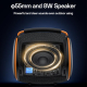 Enceinte Bluetooth Portable 8W Compacte Bluetooth 5.3 Avec Éclairage RGB Et Modes De Lecture Multiples - www.yonis-shop.com