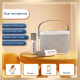 Enceinte Karaoké Portable Bluetooth Avec Deux Microphones Sans Fil UHF 10 W Autonomie 5 À 10 Heures - www.yonis-shop.com