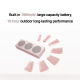 Enceinte Bluetooth Portable Étanche IP66 Avec NFC Bluetooth 5.4 Batterie 1980 mAh Et Appairage Stéréo 马会 - www.yonis-shop.com