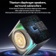 Enceinte Bluetooth 2.1 40 W Pour Musique Films Et Jeux Avec Caisson De Basses Éclairage RGB Et AUX USB TF - www.yonis-shop.com