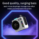 Enceinte Bluetooth Portable Écran LED Bluetooth 5.4 Boîtier Aluminium 5 W Autonomie 3 À 5 Heures Connexions USB TF Type-C - w...