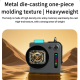 Enceinte Bluetooth Portable Écran LED Bluetooth 5.4 Boîtier Aluminium 5 W Autonomie 3 À 5 Heures Connexions USB TF Type-C - w...