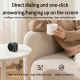 Enceinte Bluetooth Portable Écran LED Bluetooth 5.4 Boîtier Aluminium 5 W Autonomie 3 À 5 Heures Connexions USB TF Type-C - w...