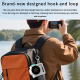Enceinte Bluetooth Portable Écran LED Bluetooth 5.4 Boîtier Aluminium 5 W Autonomie 3 À 5 Heures Connexions USB TF Type-C - w...