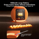 Enceinte Bluetooth Avec Chargeur Sans Fil 15 W Pour Téléphone Montre Et Écouteurs Son HiFi Orange - www.yonis-shop.com