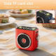 Enceinte Bluetooth Portable 5W Avec Horloge Radio FM Veilleuse Magnétique Et Clip 3 À 6H D’Autonomie - www.yonis-shop.com