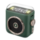 Enceinte Bluetooth Portable 5W Avec Horloge Radio FM Veilleuse Magnétique Et Clip 3 À 6H D’Autonomie - www.yonis-shop.com