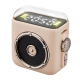 Enceinte Bluetooth Portable 5W Avec Horloge Radio FM Veilleuse Magnétique Et Clip 3 À 6H D’Autonomie - www.yonis-shop.com