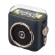 Enceinte Bluetooth Portable 5W Avec Horloge Radio FM Veilleuse Magnétique Et Clip 3 À 6H D’Autonomie - www.yonis-shop.com