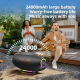 Enceinte Bluetooth Portable Extérieure 100 W Avec Éclairage RGB Son HiFi Et Batterie 24000 mAh - www.yonis-shop.com