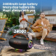 Enceinte Bluetooth Portable 100 W Pour Extérieur Avec Éclairage RGB Batterie 24000 mAh Et Audio HiFi - www.yonis-shop.com