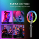 Anneau Lumineux RGB Pour Smartphone Avec Trépied Télécommande Pour Streaming En Direct Et Selfies - www.yonis-shop.com