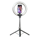 Perche À Selfie Avec Anneau Lumineux RGB 10 Pouces Support Téléphone Rotatif Portable - www.yonis-shop.com