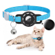 Collier Traceur Pour Chat Compatible Apple Find My Et AirTag Avec Bandes Réfléchissantes Et Boucle Anti Étranglement - www.yo...