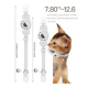 Collier Traceur Pour Chat Compatible Apple Find My Et Air Tag Avec Bandes Réfléchissantes Et Boucle Anti Étranglement - www.y...