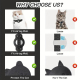 Collier Traceur GPS Pour Chat Localisation Instantanée Compatible IOS Android Support Air Tag Boucle À Ouverture Rapide - www...