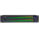 &Eacute;galiseur Audio 31 Bandes Pour Karaok&eacute; Et Sc&egrave;ne R&eacute;duction De Bruit Double Canal Rack 2U Entr&eacute;es XLR RCA TRS - www.yonis-shop.com