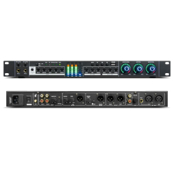 Processeur Audio Anti Larsen Pour Chant Et Scène Bluetooth USB Réverbération Double Et Égaliseur Micro 6 Bandes