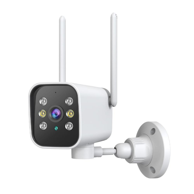 Caméra De Surveillance Extérieure PTZ 1080P WiFi Avec Vision Nocturne Double Éclairage Et Rotation 355° 90° - www.yonis-shop.com