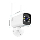 Caméra De Surveillance Extérieure PTZ 1080P WiFi Avec Vision Nocturne Double Éclairage Et Rotation 355° 90° - www.yonis-shop.com