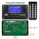 Carte Décodeur Audio MP3 Bluetooth Avec Lecture USB TF FM Enregistrement AUX Écran LCD Et Sortie Audio Sans Amplificateur - w...