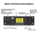 Module Autoradio MP3 Bluetooth Avec USB FM Entrée Ligne Carte TF 128 Go Et Enregistrement Stéréo H1 LCD 128x64 - www.yonis-sh...
