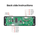 Module Autoradio MP3 Bluetooth Avec USB FM Entrée Ligne Carte TF 128 Go Et Enregistrement Stéréo H1 LCD 128x64 - www.yonis-sh...