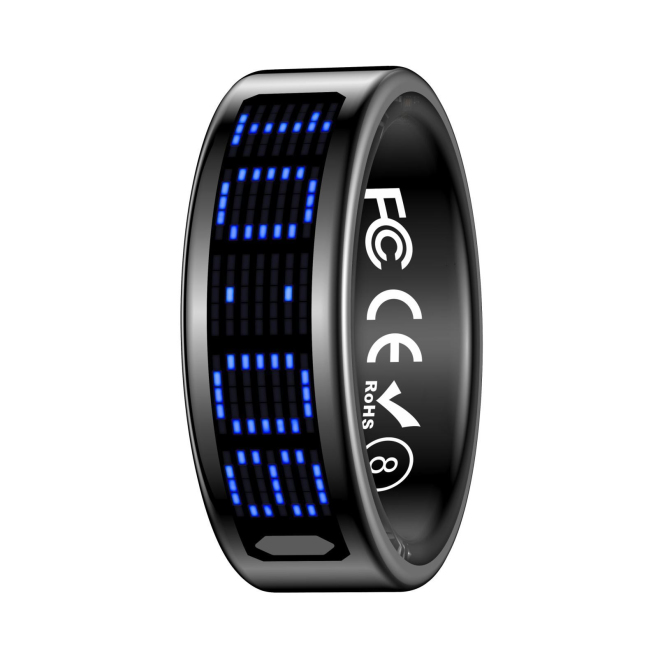 Bague Connectée Taille 12 Avec Suivi Du Rythme Cardiaque Du Sommeil De L Oxygène Sanguin Modes Sportifs Et Étanchéité IP68 - ...