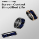 Bague Connectée Taille 12 Avec Suivi Du Rythme Cardiaque Du Sommeil De L Oxygène Sanguin Modes Sportifs Et Étanchéité IP68 - ...