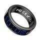 Bague Connectée Taille 10 Pour Suivi Cardiaque Sommeil Et Oxygène Sanguin IP68 Modes Sportifs Et Autonomie 4 À 5 Jours - www....