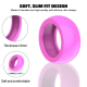 Housse De Protection En Silicone Pour Bague Connectée Taille M Transparente Pour Sport Et Musculation Ajustement Sécurisé - w...