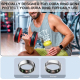 Coque Silicone Pour Bague Connectée Taille M 11 À 13 Noire Protection Contre Les Rayures Découpes Précises - www.yonis-shop.com