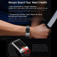 Bracelet Connecté Santé Avec Analyse ECG Suivi Cardiaque Sommeil Et Oxygène IP68 Autonomie 7 À 15 Jours - www.yonis-shop.com